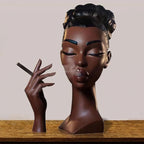 Whisper Smok — Smoking Head Incense Burner 🚬
