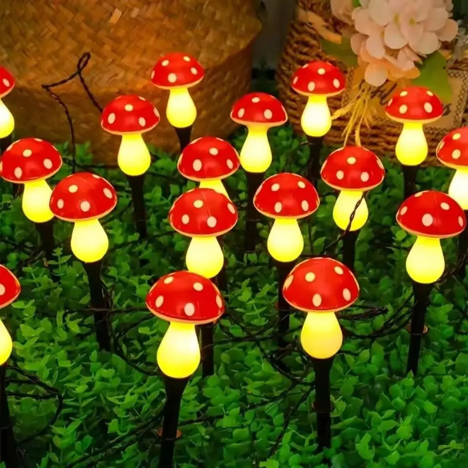 GlowShroom – Solar Magic Mushroom Lights 🌙🍄