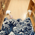 Ocean wave carpet  🌊