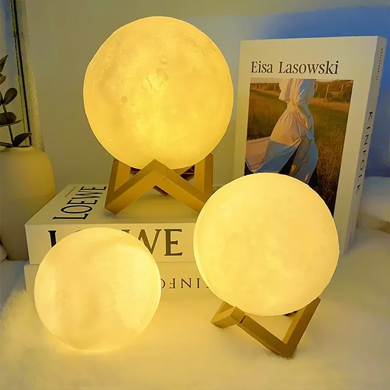 🌙 LunaGlow — The Moon Lamp