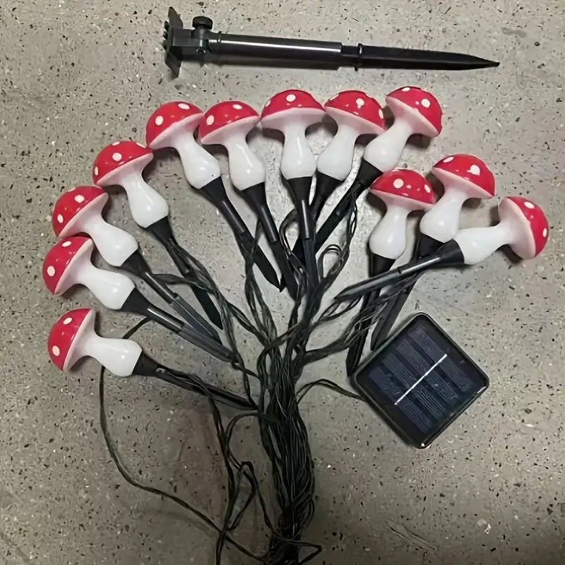GlowShroom – Solar Magic Mushroom Lights 🌙🍄