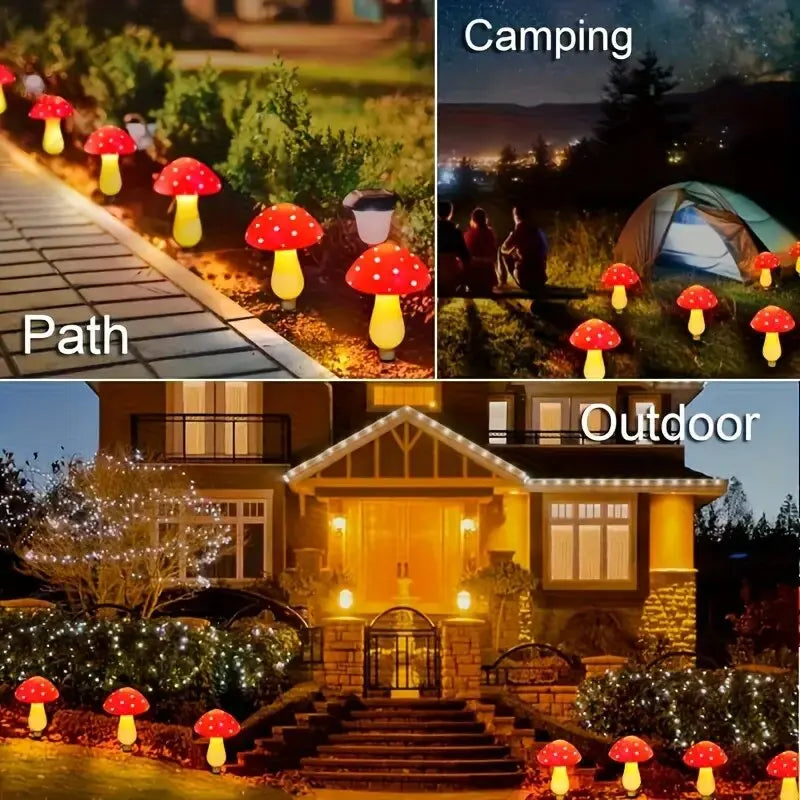 GlowShroom – Solar Magic Mushroom Lights 🌙🍄