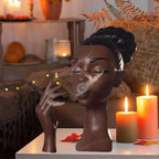 Whisper Smok — Smoking Head Incense Burner 🚬
