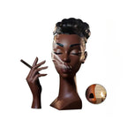 Whisper Smok — Smoking Head Incense Burner 🚬