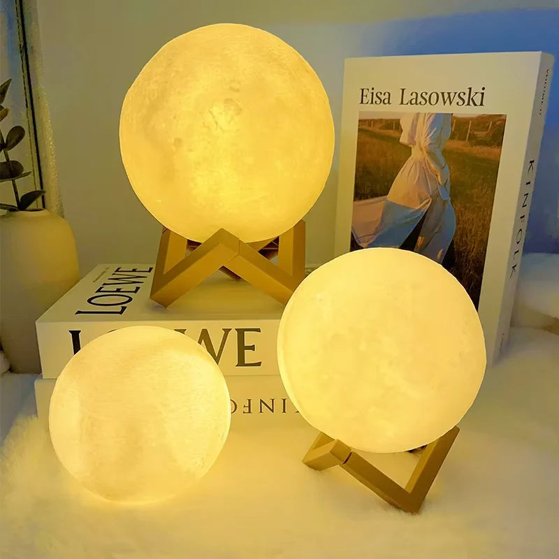 🌙 LunaGlow — The Moon Lamp