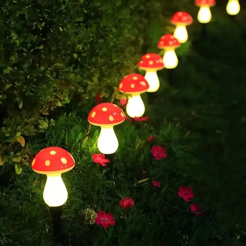 GlowShroom – Solar Magic Mushroom Lights 🌙🍄
