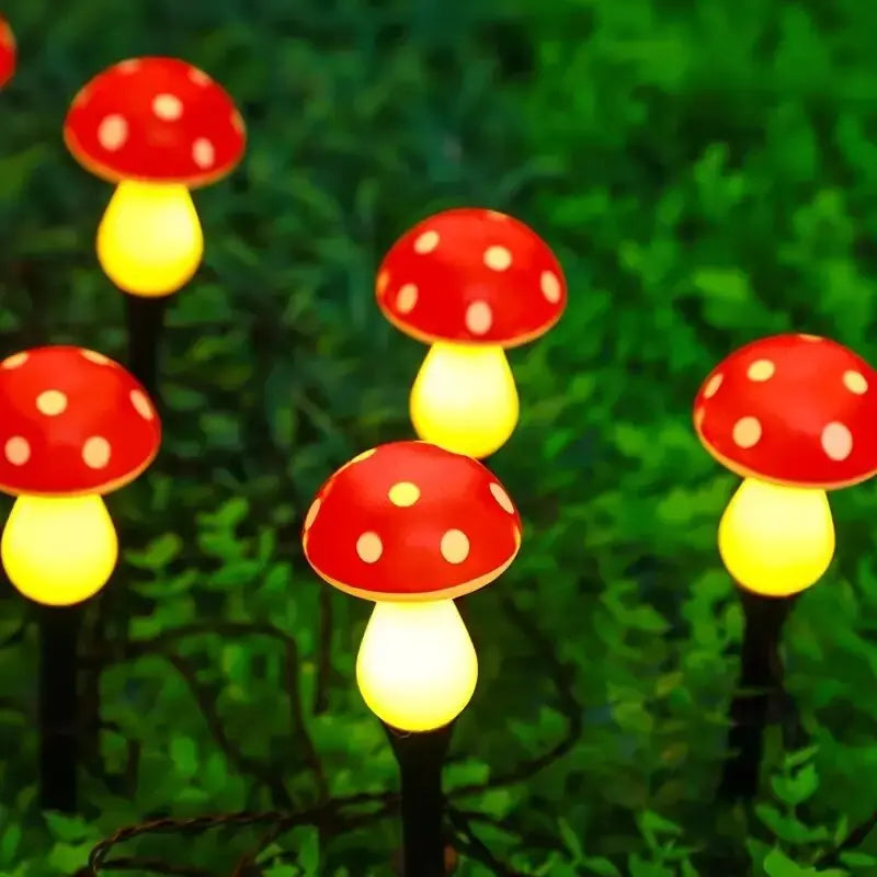 GlowShroom – Solar Magic Mushroom Lights 🌙🍄