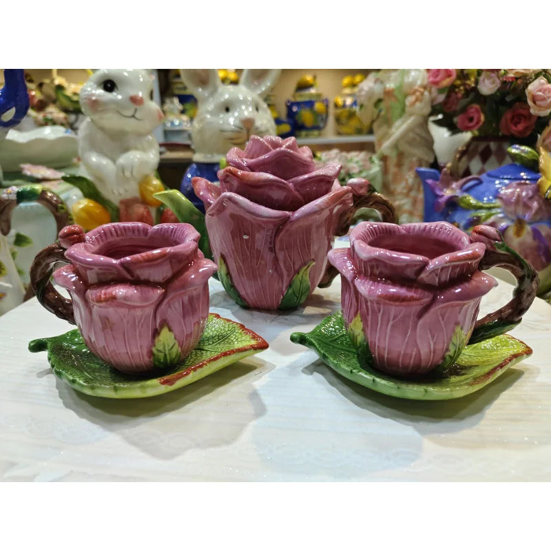 Rose Bloom Tea Set 🌺