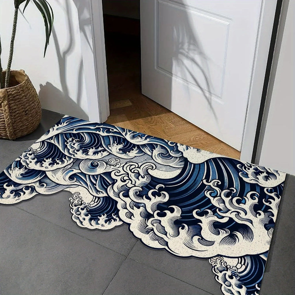 Ocean wave carpet  🌊