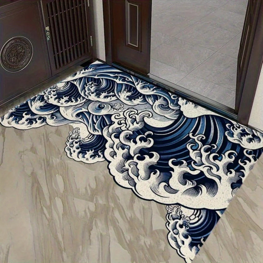 Ocean wave carpet  🌊